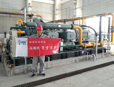 青海某能源公司bog壓縮機
